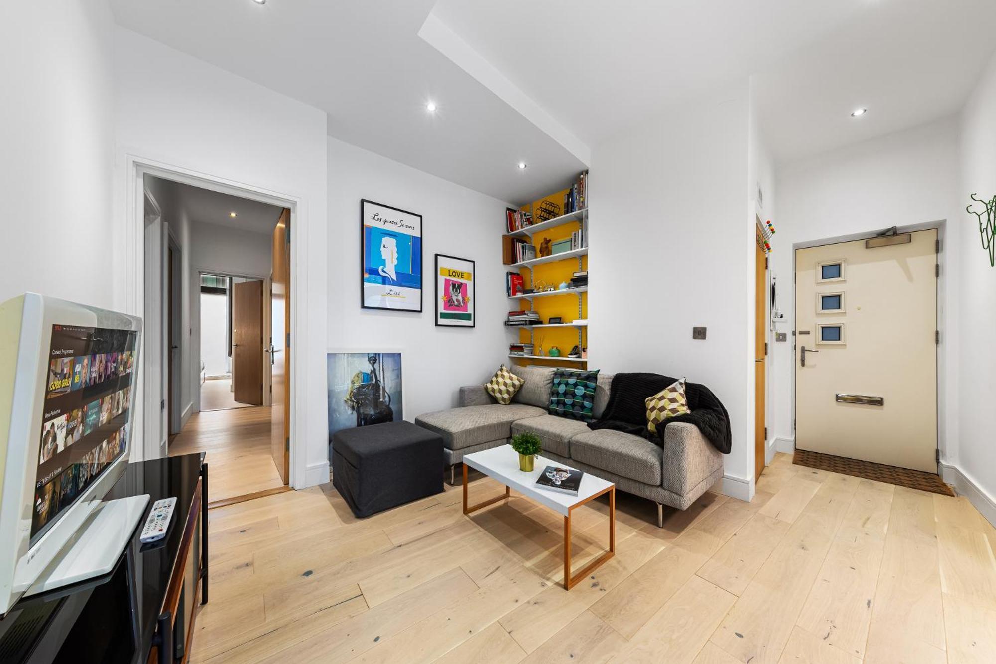 Trendy 2 Bed Flat In Greenwich With Car Parking Londýn Exteriér fotografie