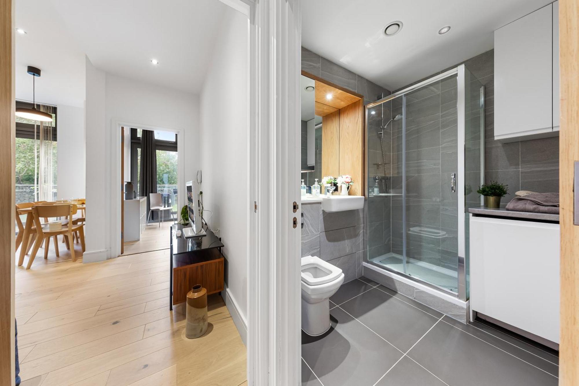 Trendy 2 Bed Flat In Greenwich With Car Parking Londýn Exteriér fotografie