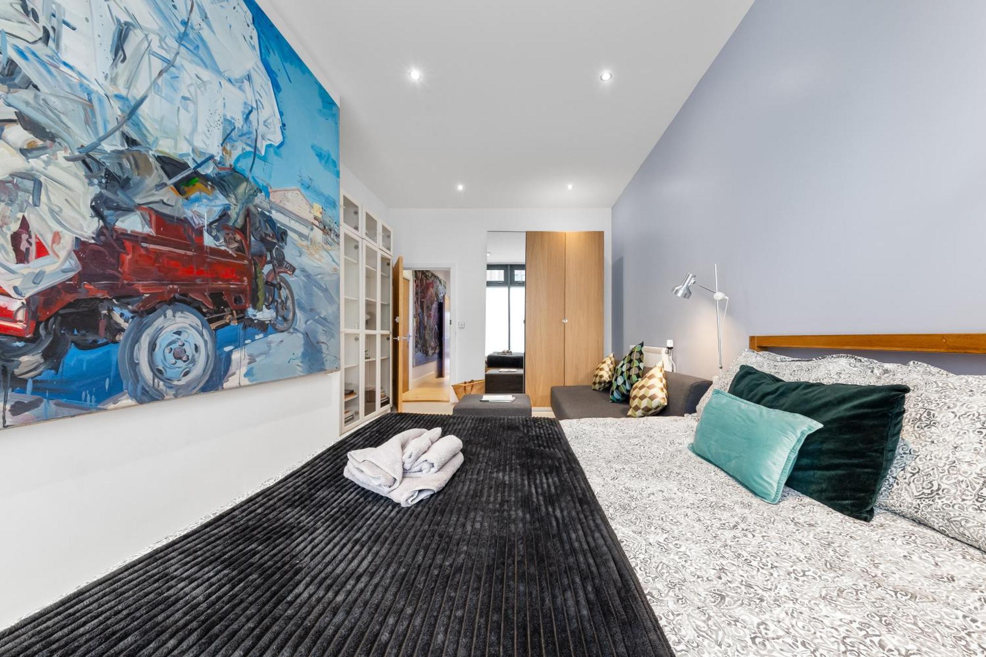 Trendy 2 Bed Flat In Greenwich With Car Parking Londýn Exteriér fotografie