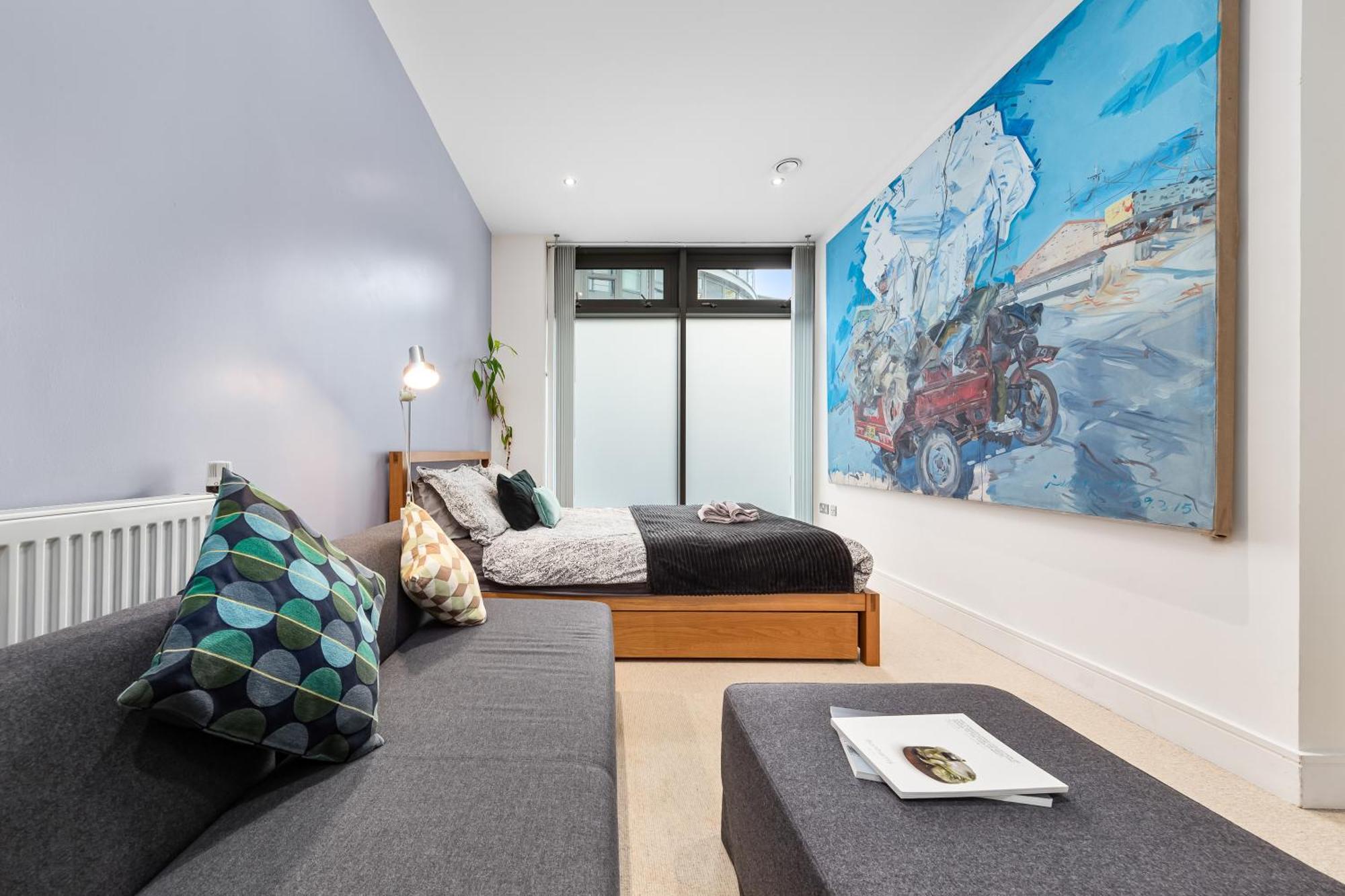 Trendy 2 Bed Flat In Greenwich With Car Parking Londýn Exteriér fotografie