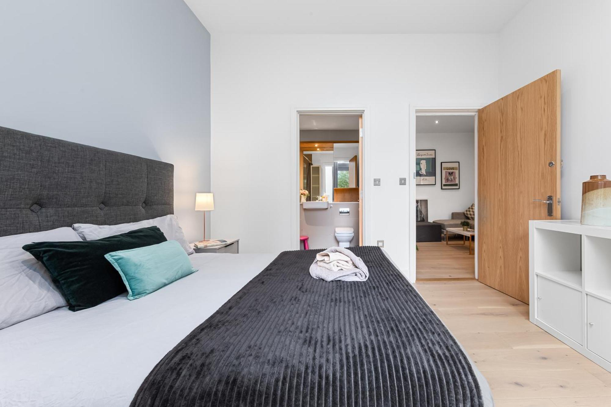 Trendy 2 Bed Flat In Greenwich With Car Parking Londýn Exteriér fotografie